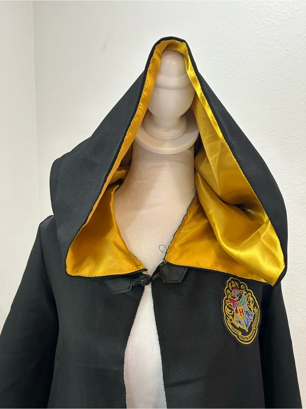 Wizarding World of Harry Potter Wizard Robe Costume with Hood, Kids Size M 7-8